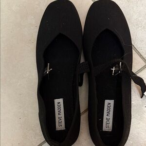 Steve Madden Women's Black Flats